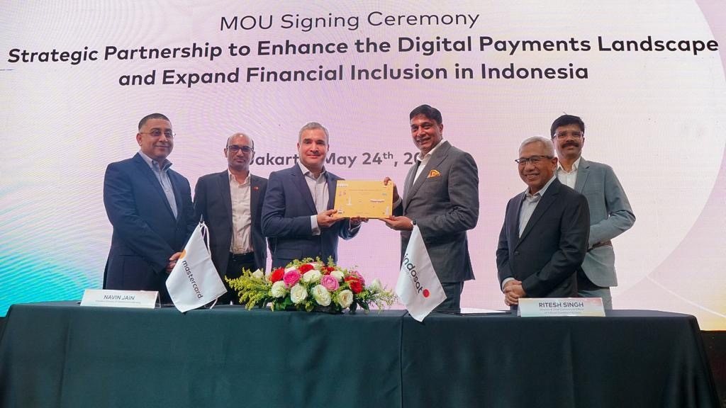 Indosat x Mastercard MoU Signing Official Image