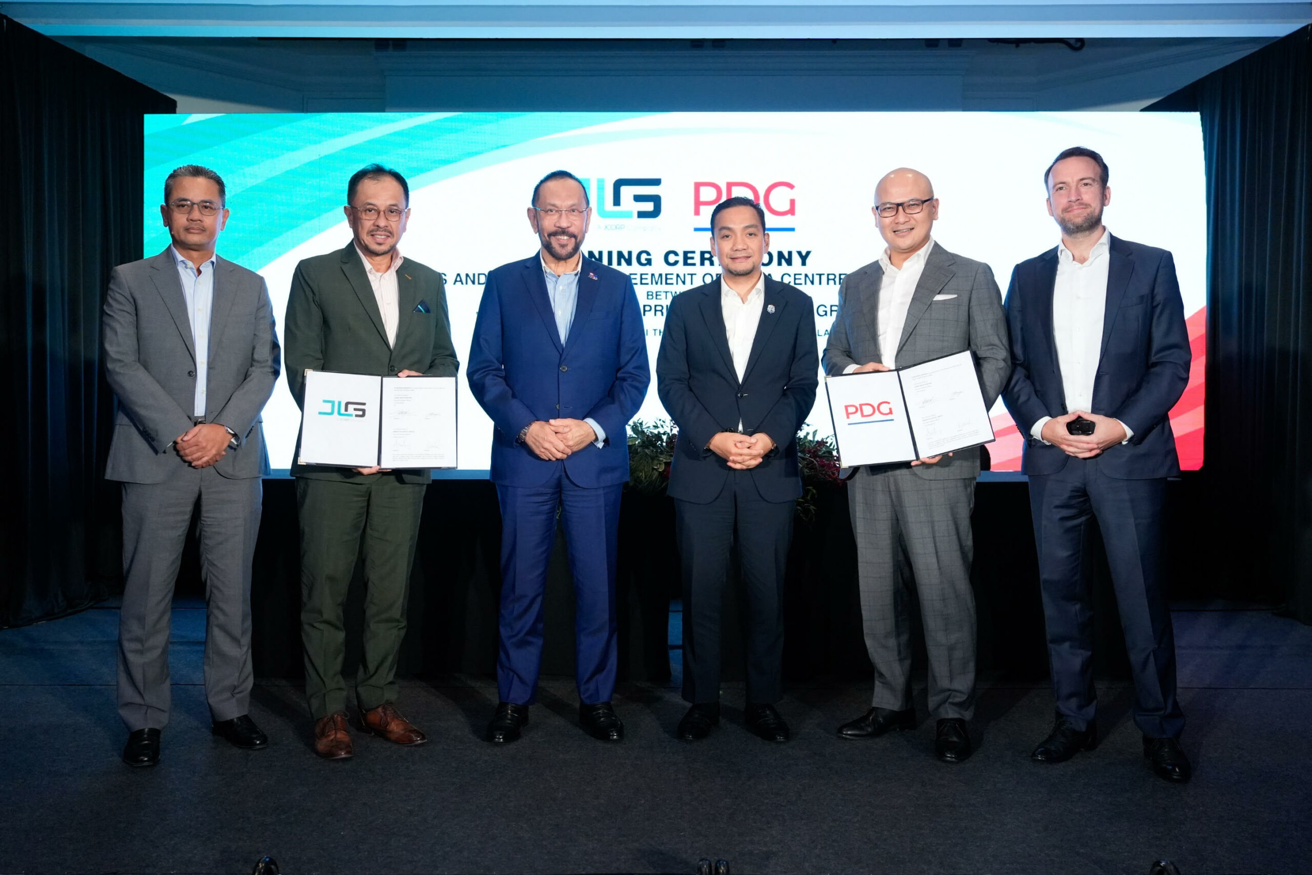 PDG and JLG signing ceremony in Kuala Lumpur